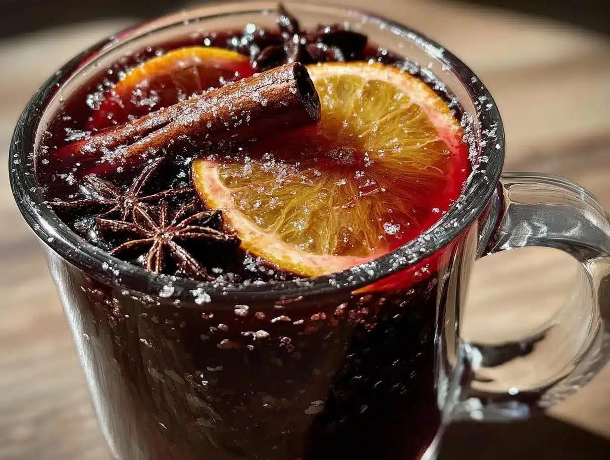 Alkoholfreier Glühwein: So einfach geht’s 4 alkoholfreier Glühwein preparation steps