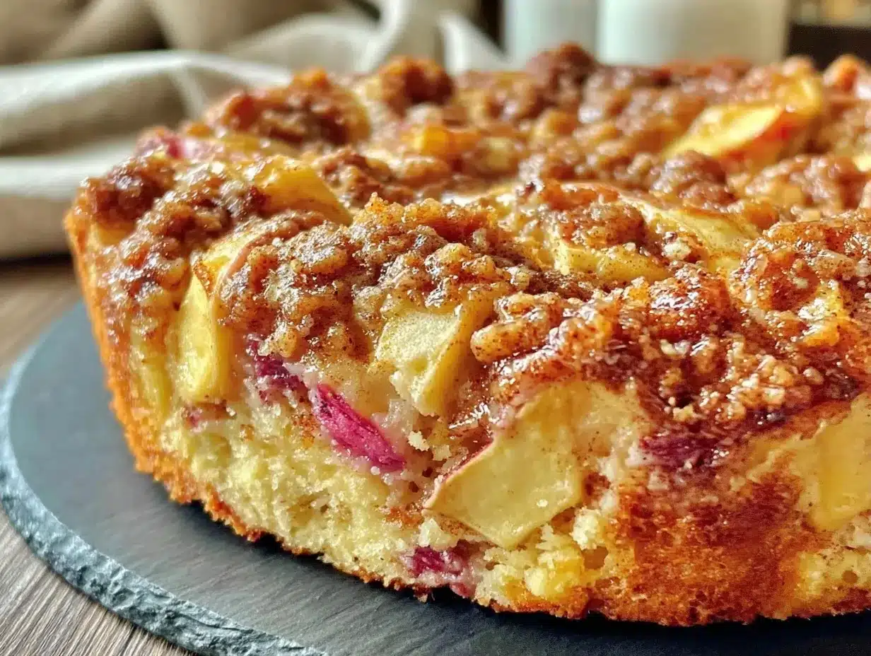 Herbstlicher Apfel-Zimt Blechkuchen: Einfaches Rezept 4 Apfel-Zimt Blechkuchen preparation steps