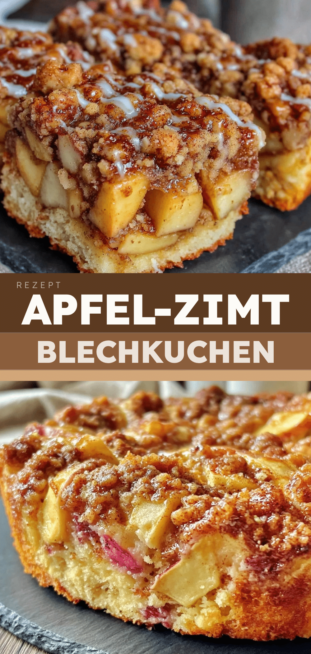 Herbstlicher Apfel-Zimt Blechkuchen: Einfaches Rezept 5 Apfel-Zimt Blechkuchen recipe
