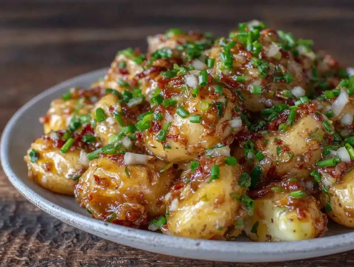 Bayerischer Kartoffelsalat: So einfach geht’s 4 Bayerischer Kartoffelsalat preparation steps