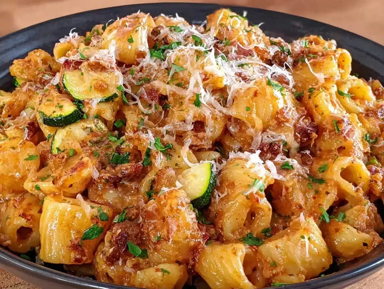 Cremige One-Pot Pasta: Einfach & Perfekt 4 Cremige One-Pot Pasta preparation steps