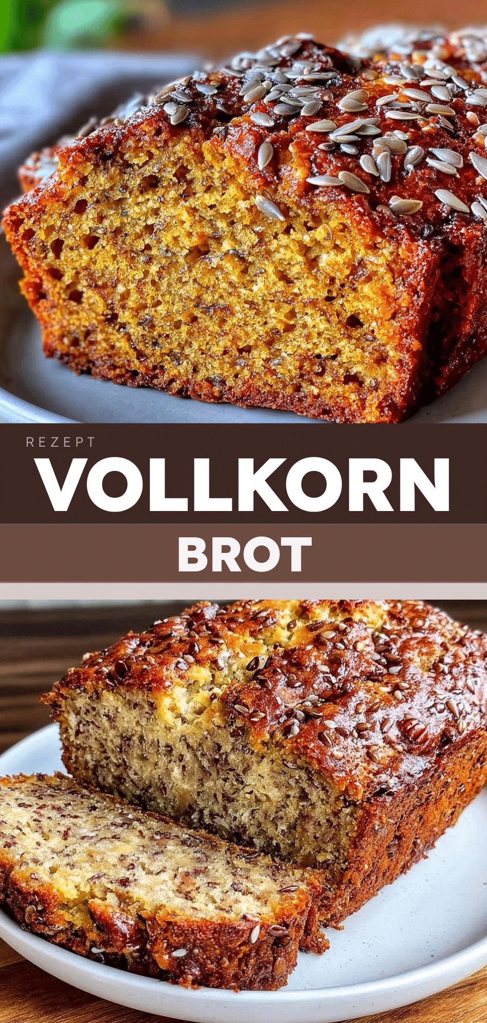 Diabetikergeeignetes Vollkornbrot mit Leinsamen: Dein 1-Bowl-Rezept 5 diabetikergeeignetes Vollkornbrot mit Leinsamen recipe