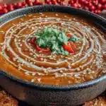 einfache Erntedank Kürbissuppe mit Ingwer und Kokos - featured image