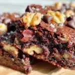einfache fudgy brownies mit walnüssen - featured image