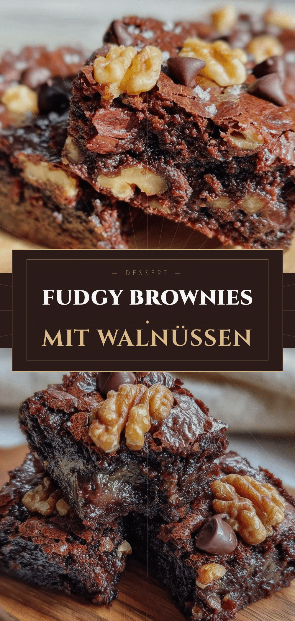 Einfache Fudgy Brownies: 5 Zutaten für perfektes Ergebnis 5 einfache fudgy brownies mit walnüssen recipe