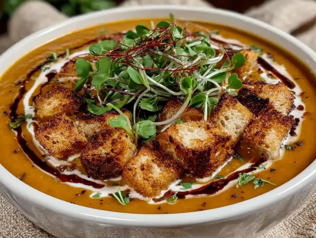 Einfache Hokkaido Kürbissuppe mit Curry: Perfekt & Fehlerfrei 4 einfache Hokkaido Kürbissuppe mit Curry preparation steps