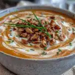 einfache Low-Carb Kürbissuppe - featured image