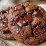 Einfache Schoko-Cookies mit brauner Butter - featured image