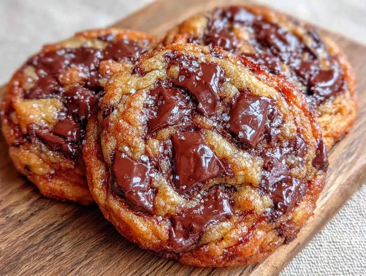 Einfache Schoko-Cookies mit brauner Butter: Das perfekte Ein-Topf-Rezept 4 Einfache Schoko-Cookies mit brauner Butter preparation steps