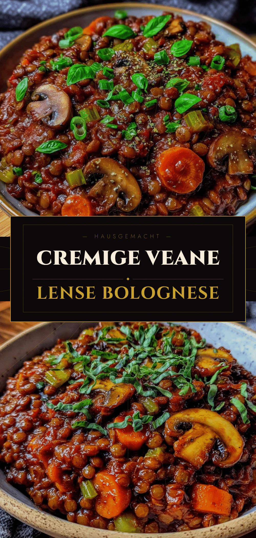 Einfache Vegane Linsenbolognese mit Karotten: 4 Zutaten, 10 Min 5 einfache vegane Linsenbolognese mit Karotten recipe