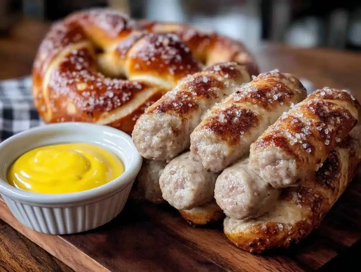 Einfache Weißwurst mit Brezel: 3 Schritte, kein Fehler 4 einfache Weißwurst mit Brezel preparation steps