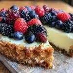 einfache Zitronen-Beeren Tarte - featured image