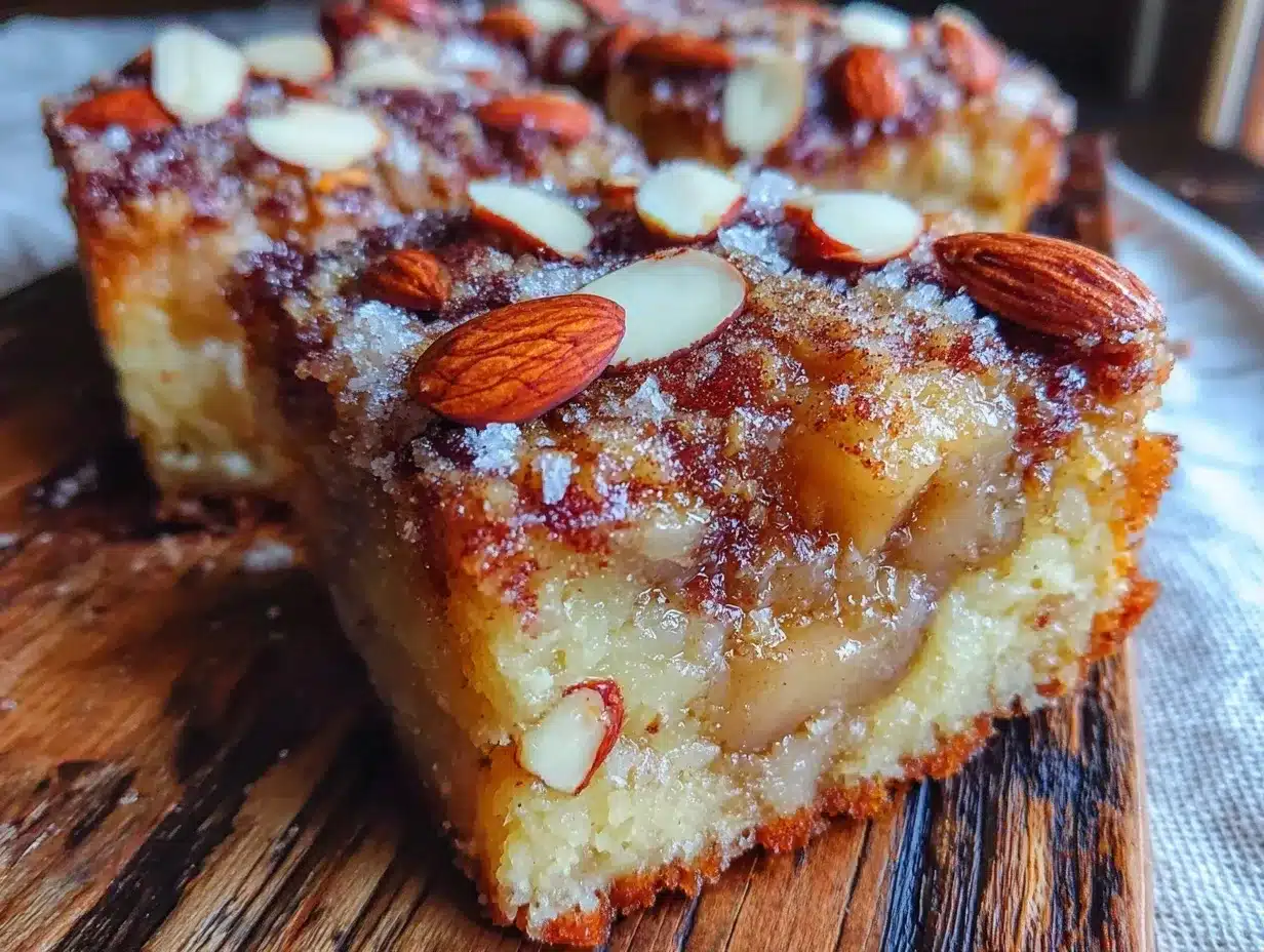 Einfacher Apfelkuchen mit Zimt und Mandeln: Der perfekte Anfänger-Kuchen 4 Einfacher Apfelkuchen mit Zimt und Mandeln preparation steps