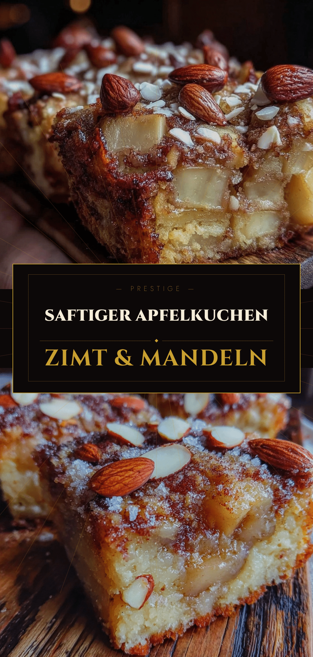 Einfacher Apfelkuchen mit Zimt und Mandeln: Der perfekte Anfänger-Kuchen 5 Einfacher Apfelkuchen mit Zimt und Mandeln recipe