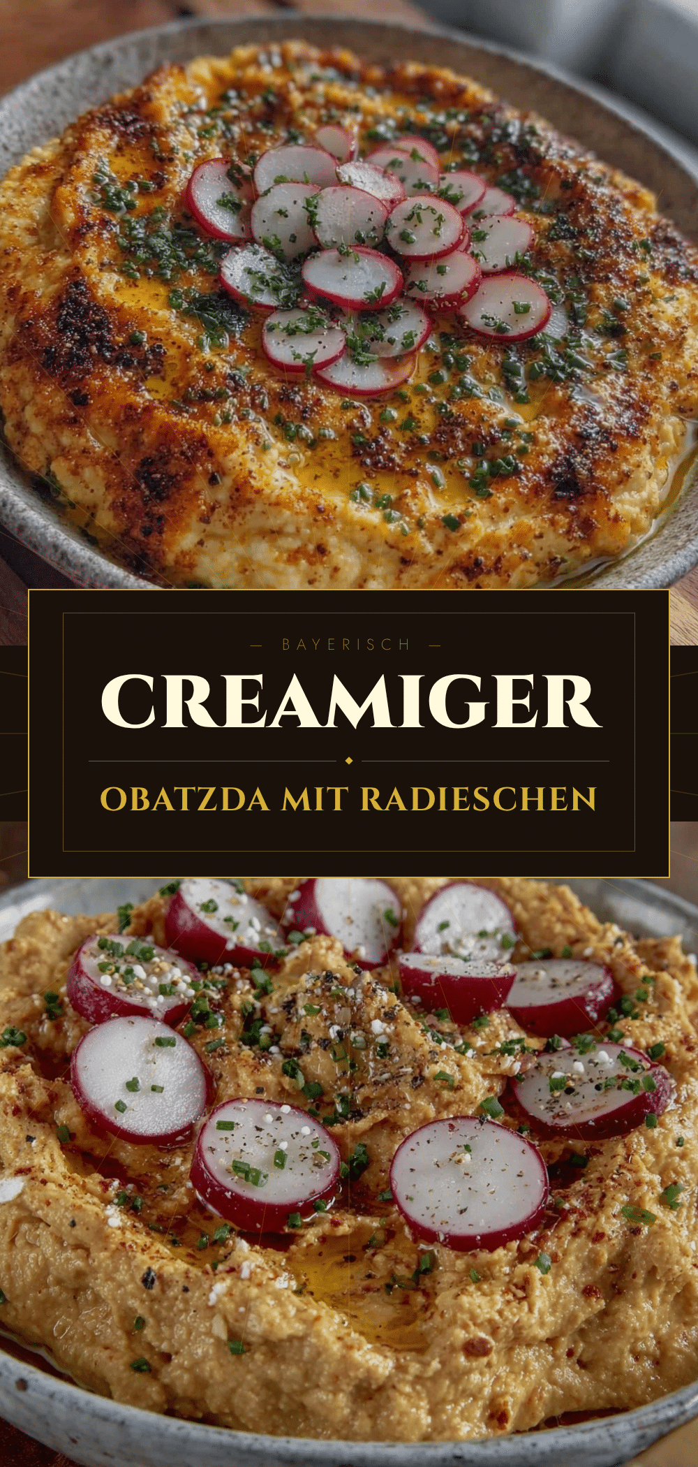 Einfacher Obatzda mit Radieschen: Der perfekte, einfache Biss 5 einfacher Obatzda mit Radieschen recipe