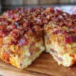 Einfacher Zwiebelkuchen mit Speck - featured image