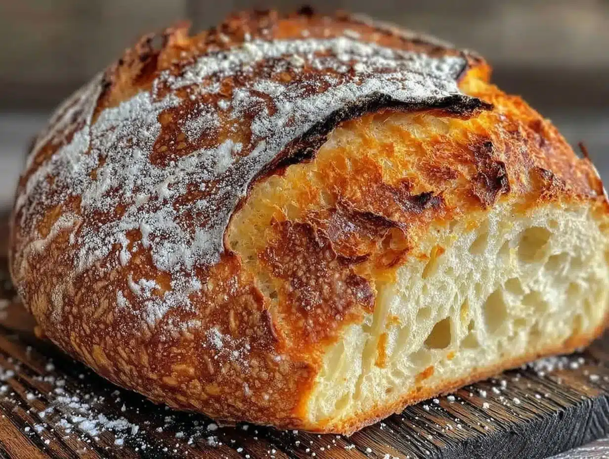 Einfaches Sauerteigbrot ohne Starter: Perfekt für Anfänger 4 einfaches Sauerteigbrot ohne Starter preparation steps