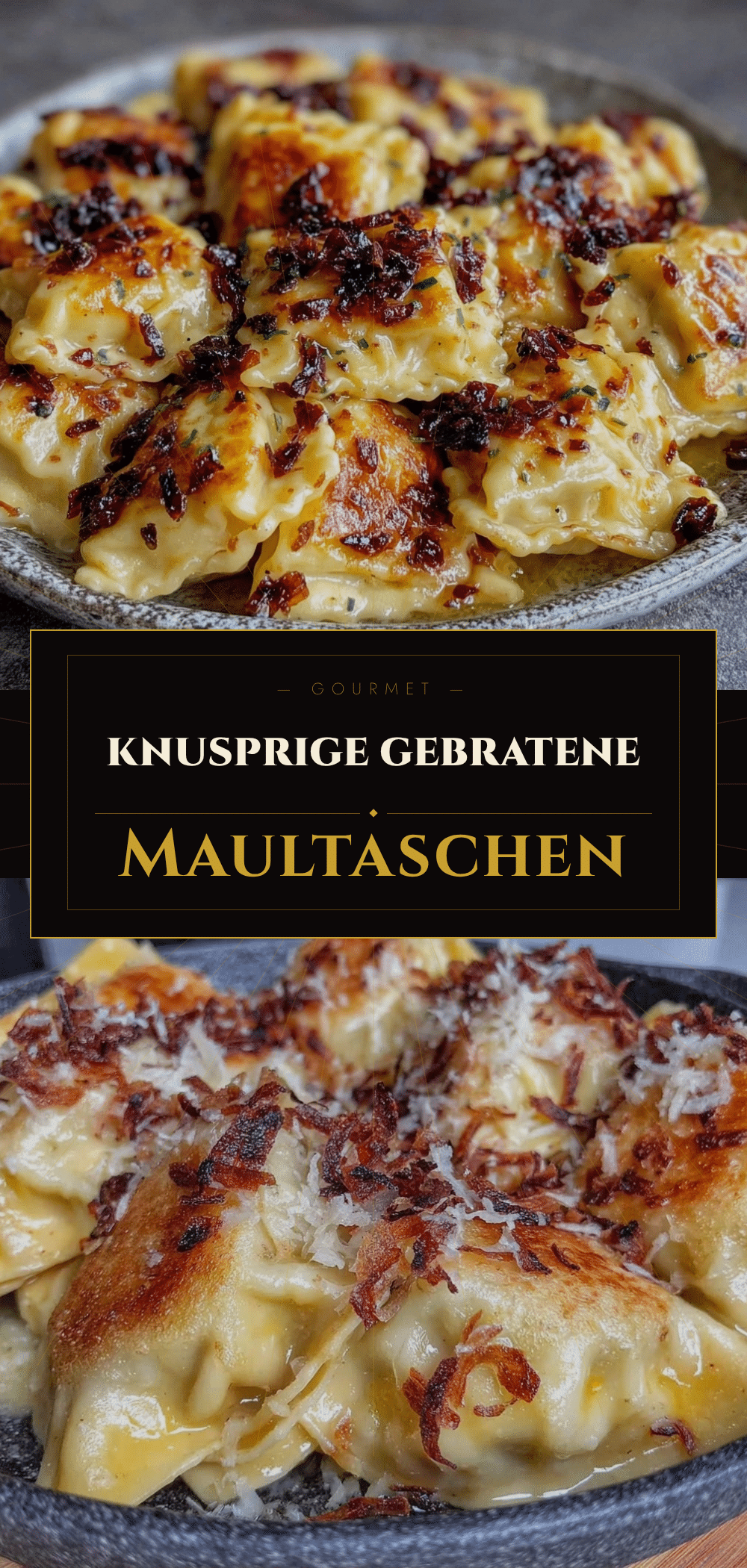 Einfache Gebratene Maultaschen: 3 Zutaten, kein Fehler 5 gebratene Maultaschen recipe