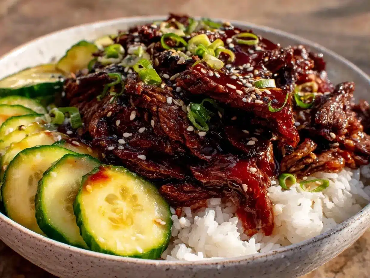 Koreanische Bulgogi Bowl: 5 Zutaten, kein Stress 4 Koreanische Bulgogi Bowl preparation steps