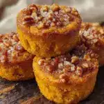 Kürbis-Muffins mit Zimt und Walnuss - featured image