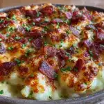 Low-Carb Blumenkohl-Käsegratin - featured image