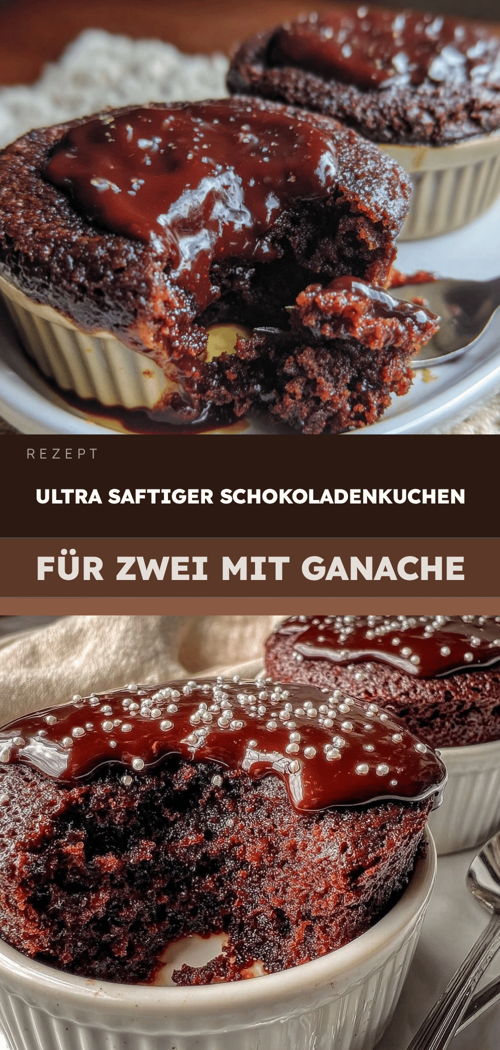 Schokoladenkuchen für Zwei: Der perfekte, saftige Mini-Kuchen 5 Schokoladenkuchen für Zwei recipe