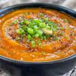 veganen Kürbissuppe mit Ingwer - featured image