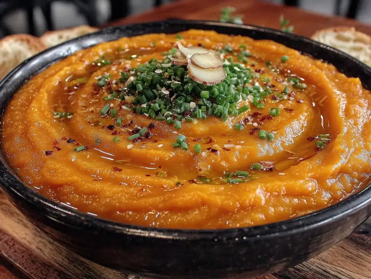 Einfache Vegane Kürbissuppe mit Ingwer: Du kannst es nicht kaputt machen 4 veganen Kürbissuppe mit Ingwer preparation steps