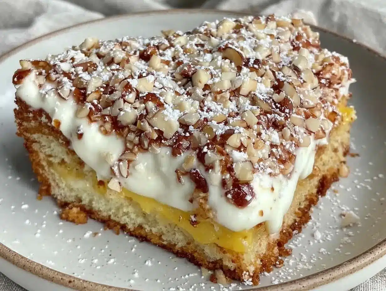 Zitronige Butterschnitte: Das einfachste Rezept 4 Zitronige Butterschnitte preparation steps