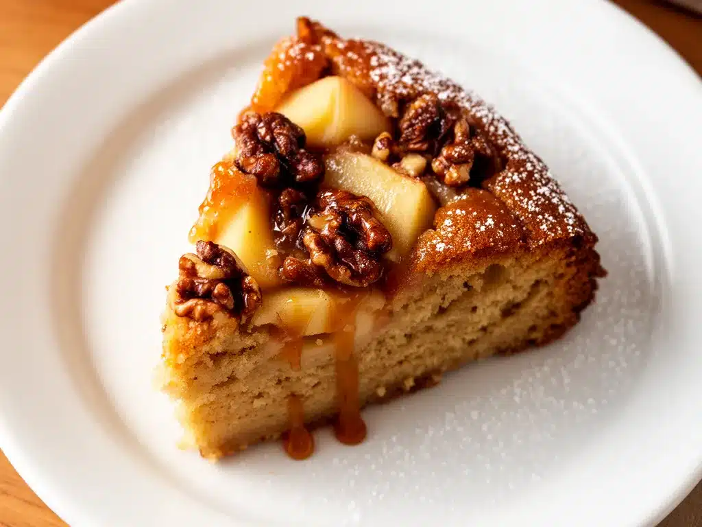 Herbstlicher Apfel-Walnusskuchen: 5 einfache Schritte 4 Apfel-Walnusskuchen preparation steps