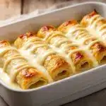 Bayerische Rohrnudeln mit Vanillesauce - featured image