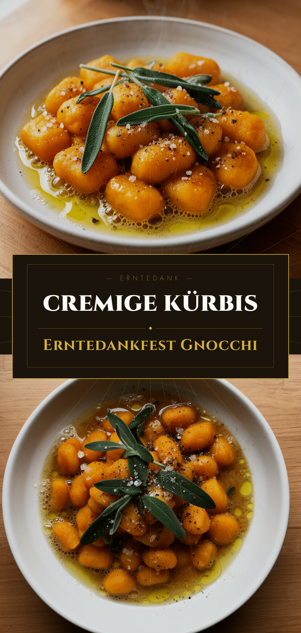 Cremige Kürbis-Gnocchi: 15 Min. Einfaches Rezept 5 cremige Kürbis-Gnocchi recipe
