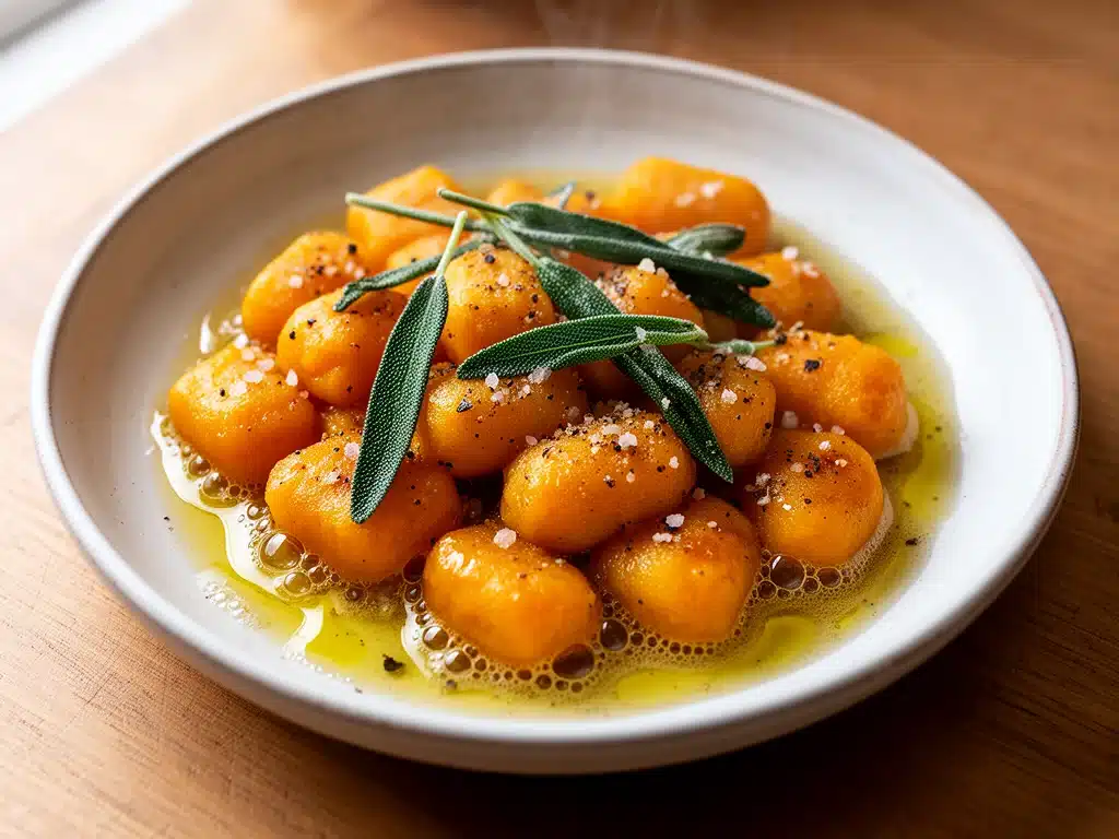 cremige Kürbis-Gnocchi - featured image