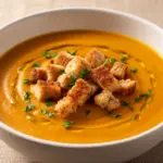 Cremige Maronen-Kürbissuppe - featured image
