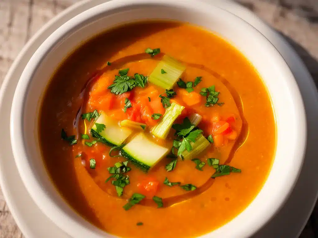 Cremige Thermomix Gemüsesuppe: 5 Zutaten in 15 Min 4 cremige Thermomix Gemüsesuppe preparation steps