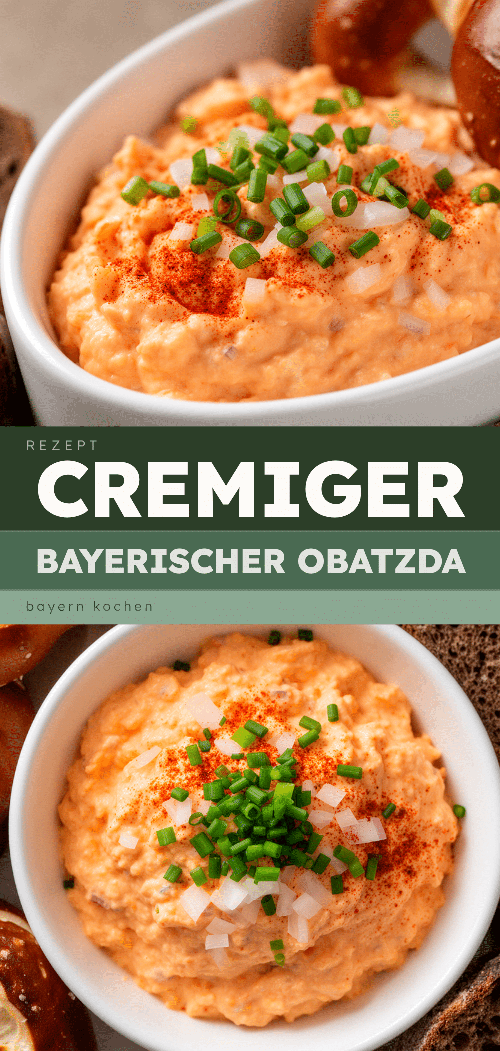 Cremiger Obatzda: 5 Min. perfektes Biergarten-Rezept 5 Cremiger Bayerischer Obatzda recipe