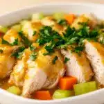 Cremiges Hähnchen mit Honig-Senf Sauce - featured image