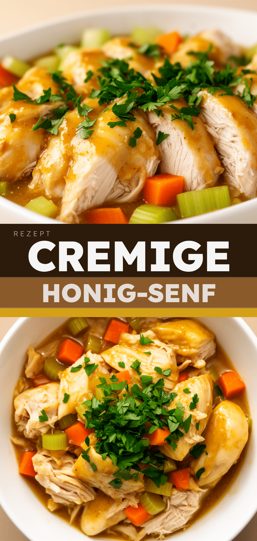 Cremiges Hähnchen mit Honig-Senf Sauce: Bestes Rezept 5 Cremiges Hähnchen mit Honig-Senf Sauce recipe