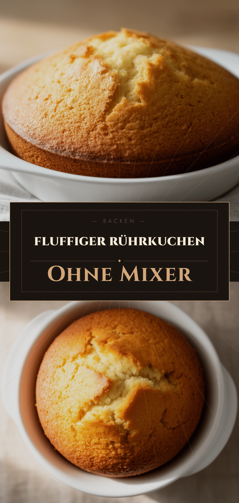 Einfacher Rührkuchen ohne Mixer – Fluffig in 45 Min 5 einfacher Rührkuchen ohne Mixer recipe