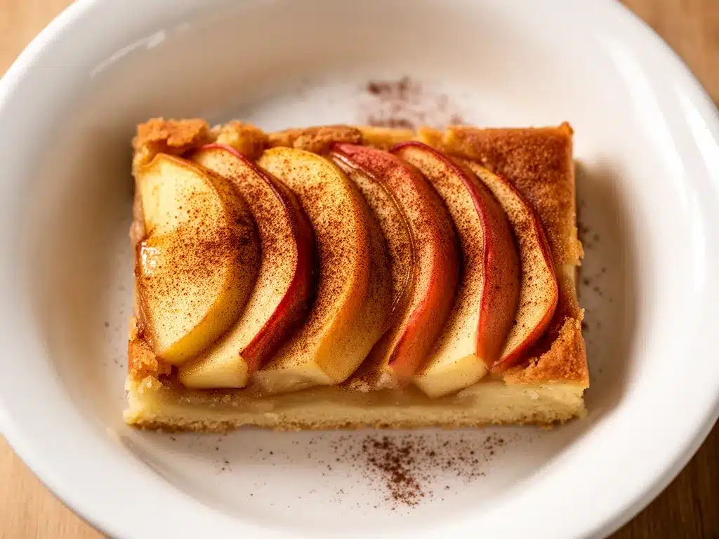 Erntedank Apfel-Zimt Blechkuchen: Einfaches Rezept 4 Erntedank Apfel-Zimt Blechkuchen preparation steps