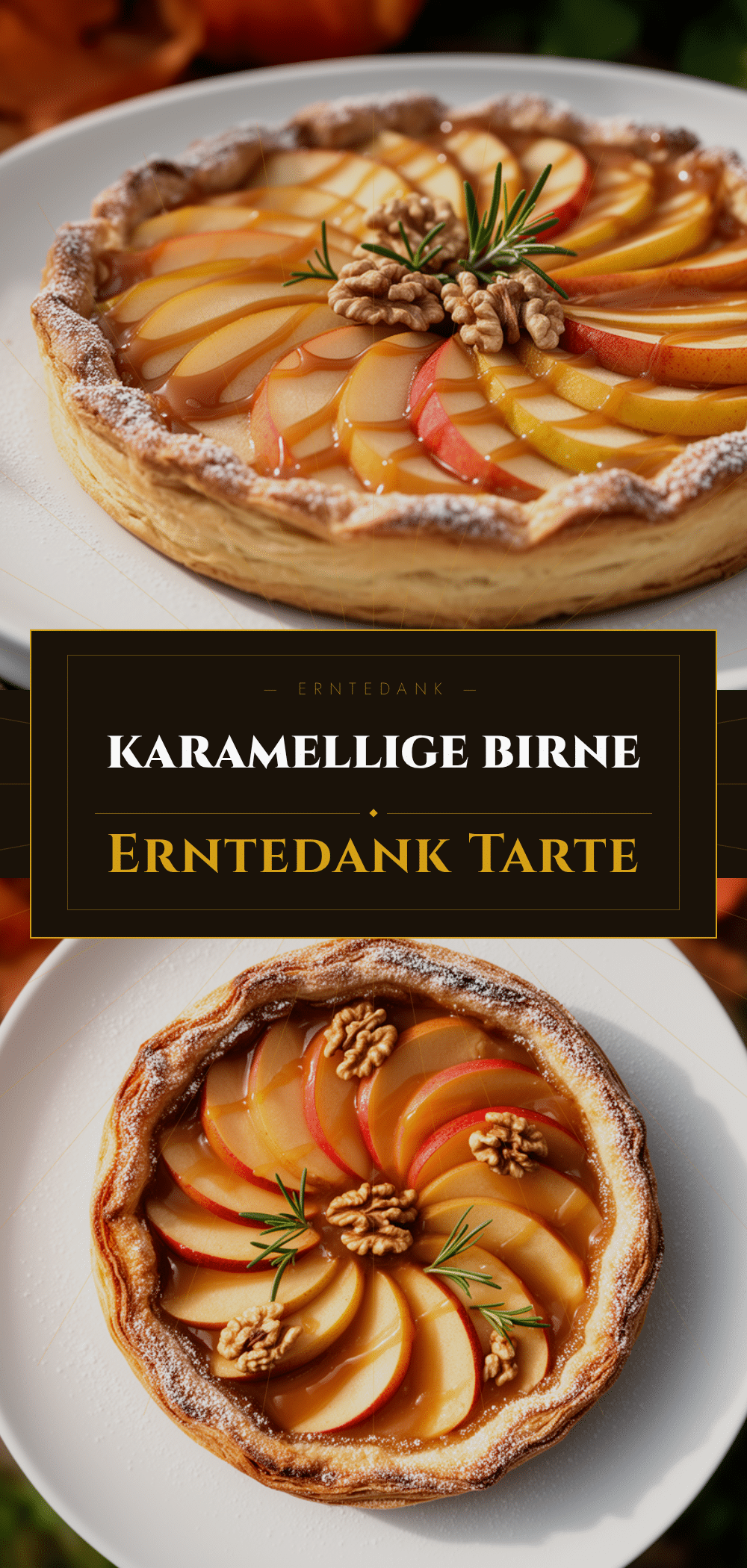 Erntedankfest Birnen-Tarte: 5 einfache Schritte 5 Erntedankfest Birnen-Tarte recipe