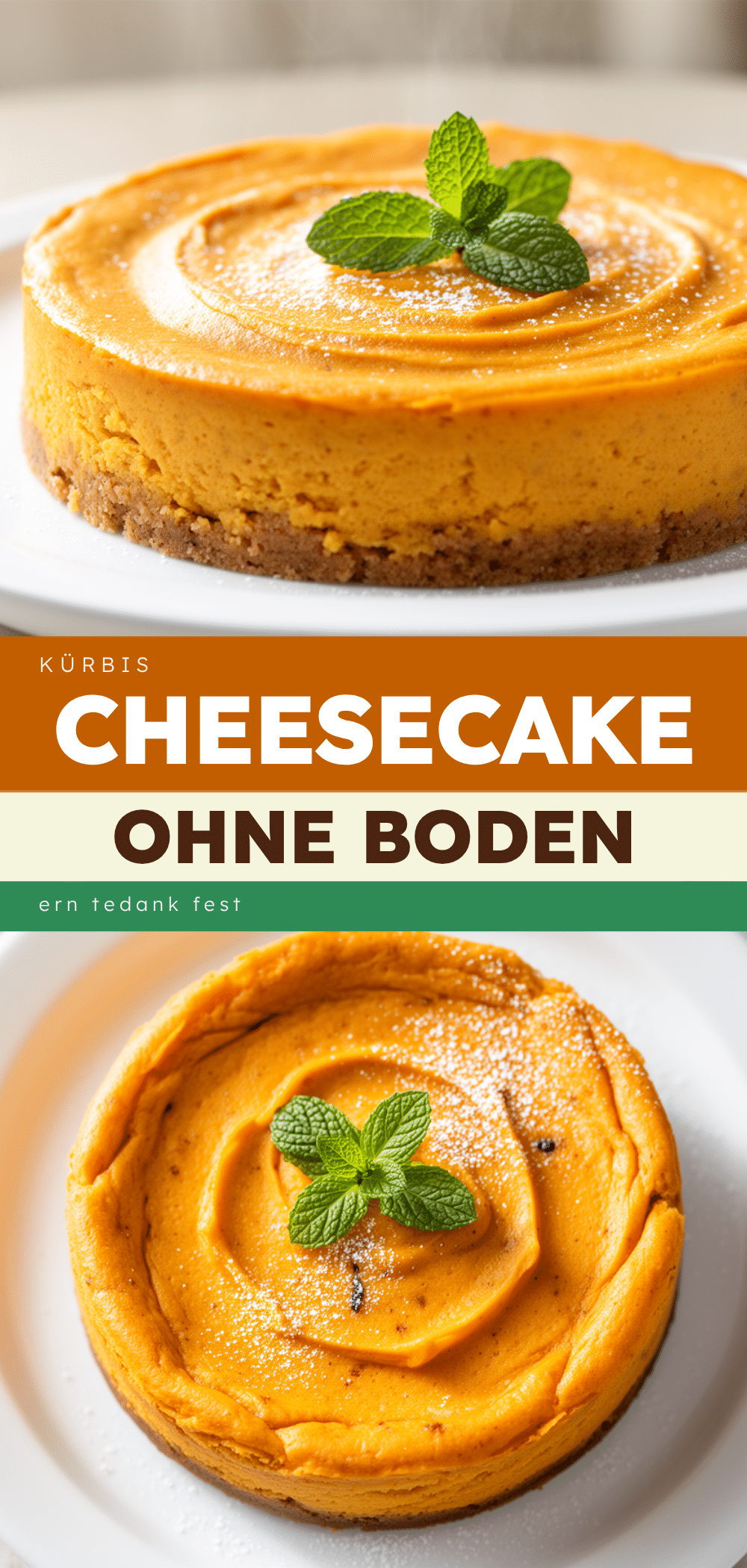 Erntedankfest Kürbis-Cheesecake ohne Boden: Cremig & Einfach 5 Erntedankfest Kürbis-Cheesecake ohne Boden recipe