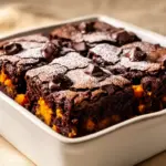 Erntedankfest Kürbis-Schokoladen Brownies - featured image