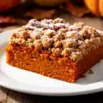 Erntedankfest Kürbiskuchen mit Zimtstreuseln - featured image
