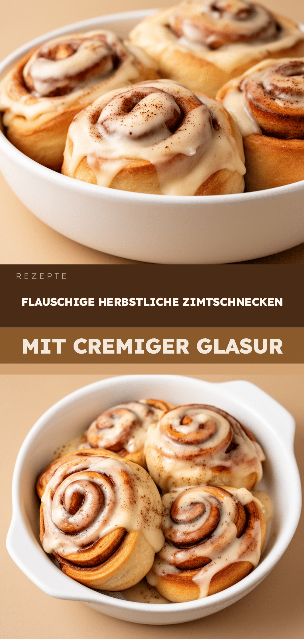 Flauschige Herbstliche Zimtschnecken mit Cremiger Glasur: 5 Leichte Schritte 5 flauschige herbstliche Zimtschnecken recipe