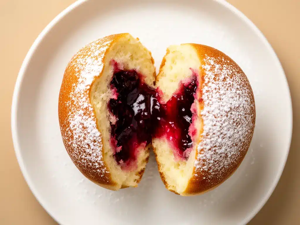 Fluffige Berliner: Die besten 30-Minuten-Rezepte 4 fluffige Berliner preparation steps