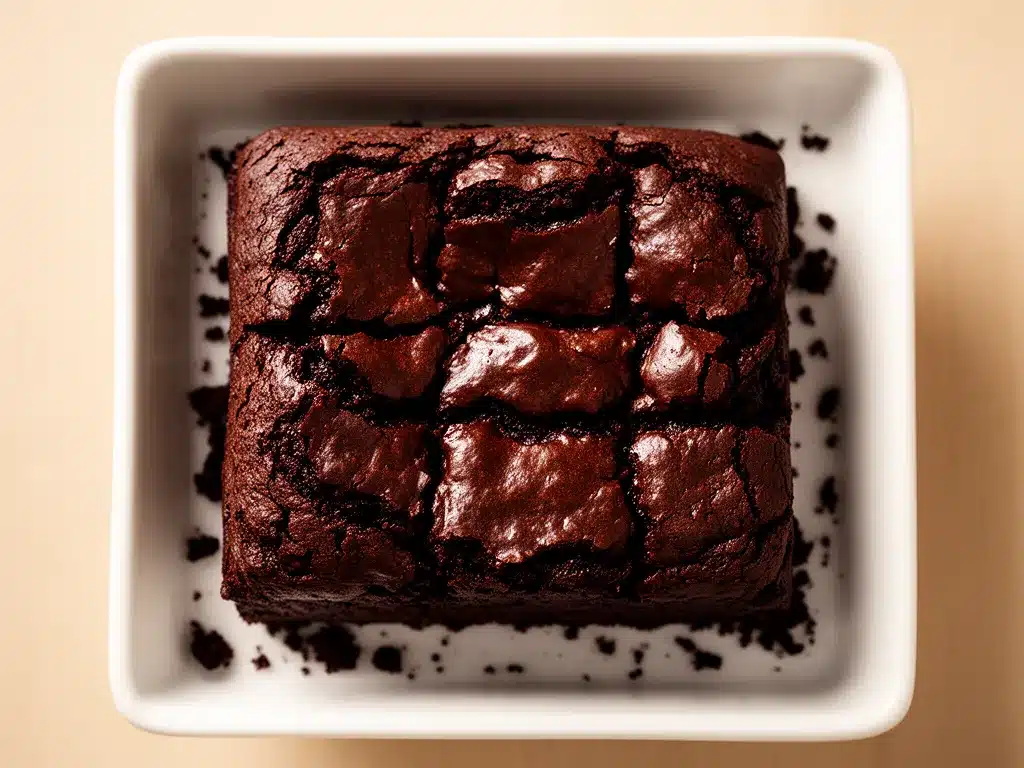Fudgy Brownies ohne Mehl: In 20 Min. saftig & einfach 4 Fudgy Brownies ohne Mehl preparation steps