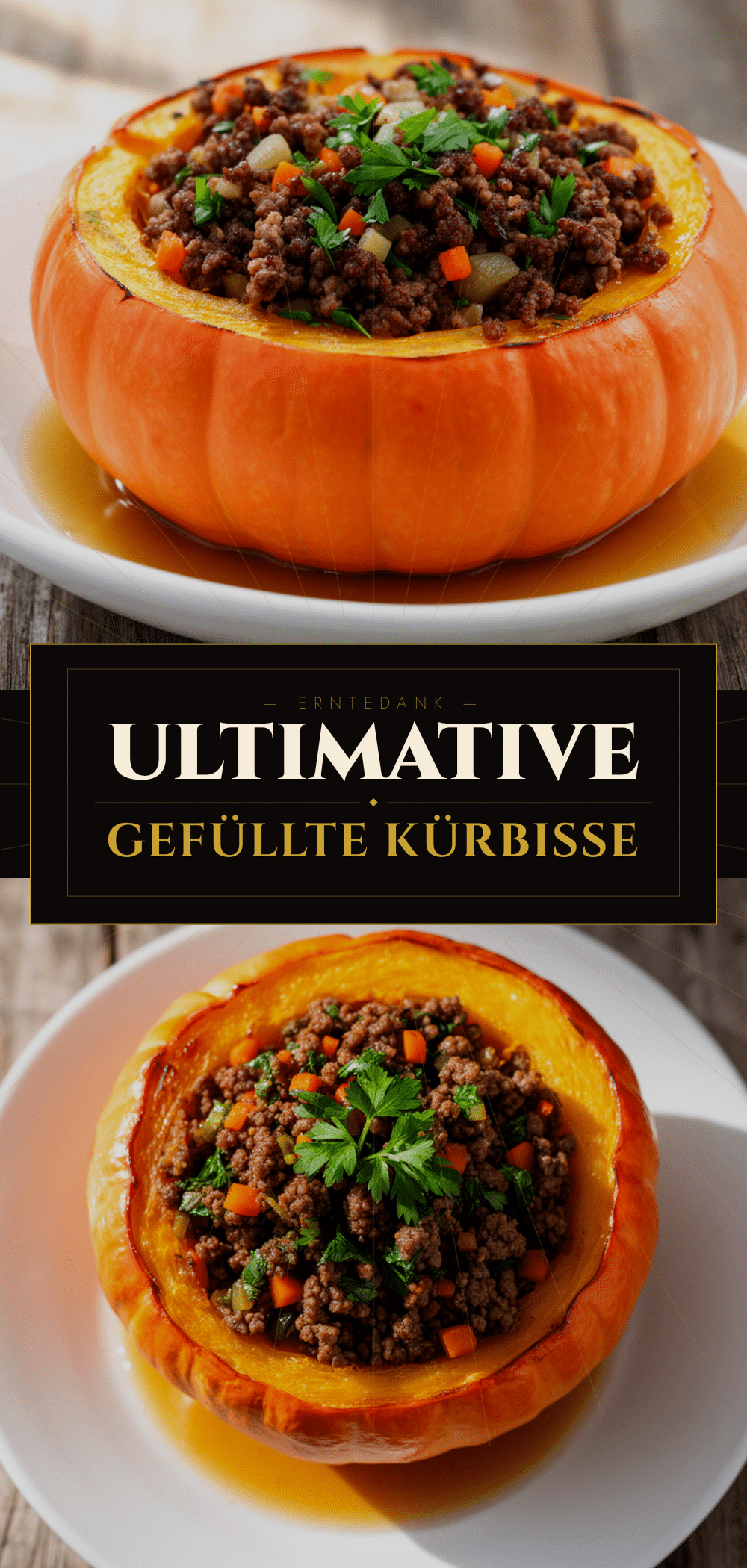 Gefüllter Hokkaido-Kürbis: 5 Einfache Rezepte 5 Gefüllter Hokkaido-Kürbis recipe
