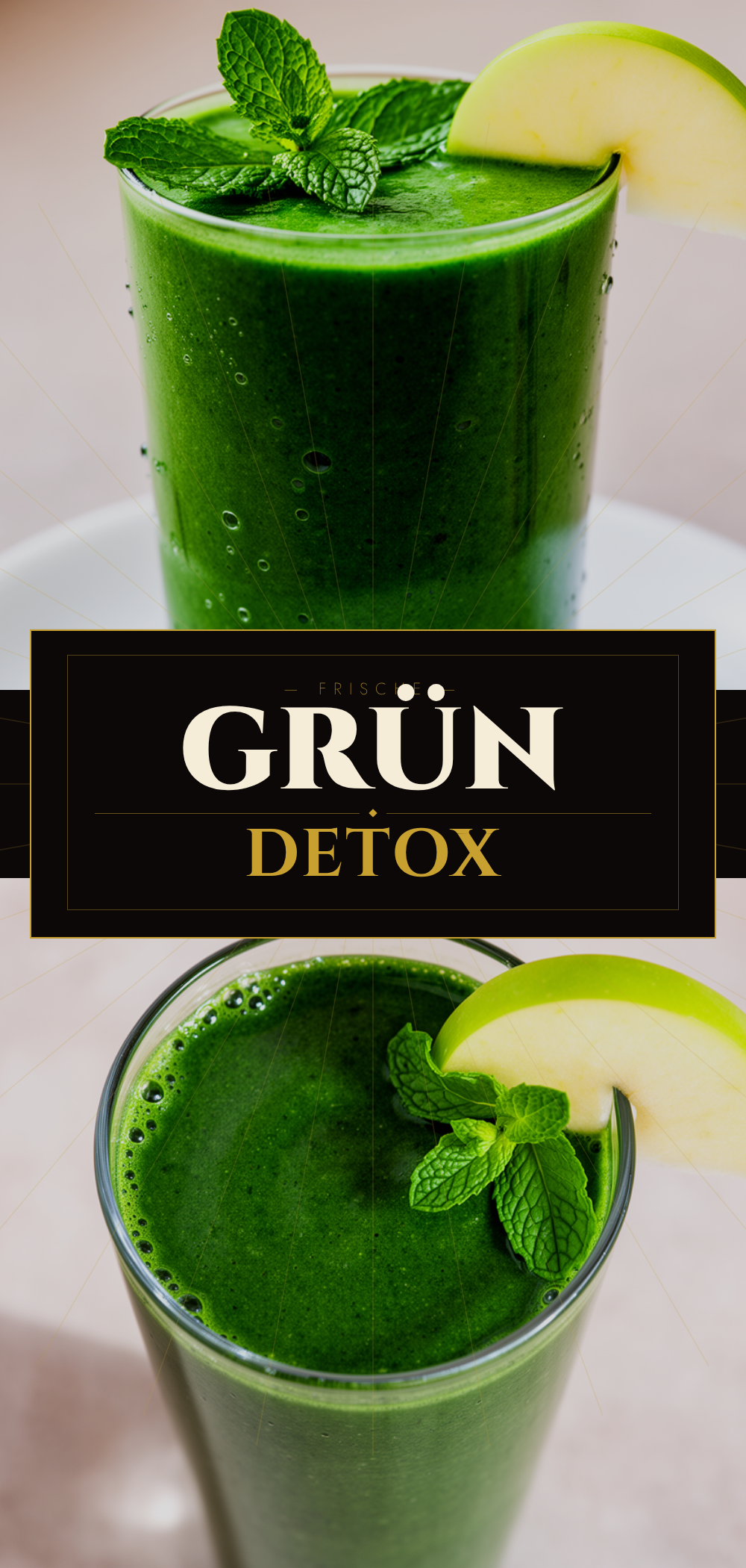 Grüner Detox-Smoothie: 5 Min. Rezept 5 Grüner Detox-Smoothie recipe