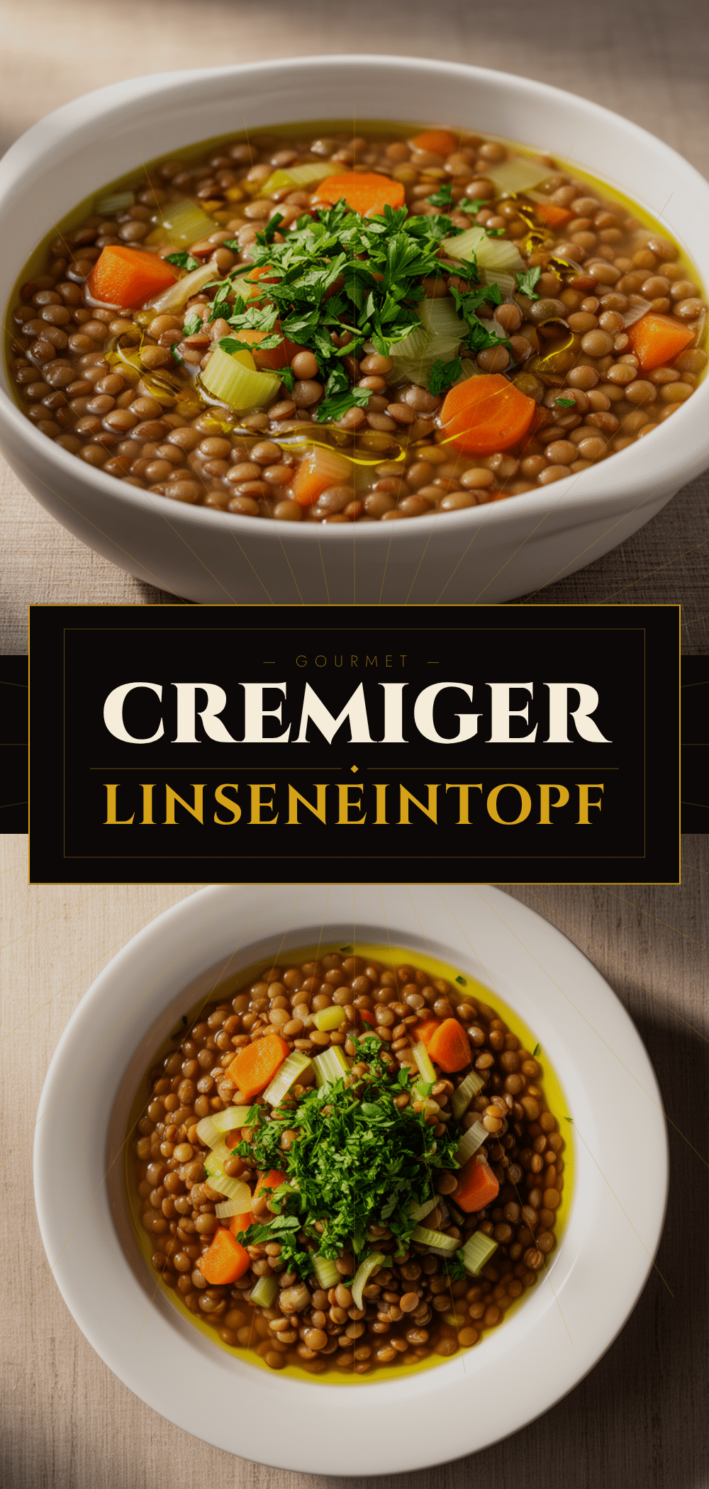 Günstiger Studenteneintopf mit Linsen: 5 Min. Rezept 5 Günstiger Studenteneintopf mit Linsen recipe